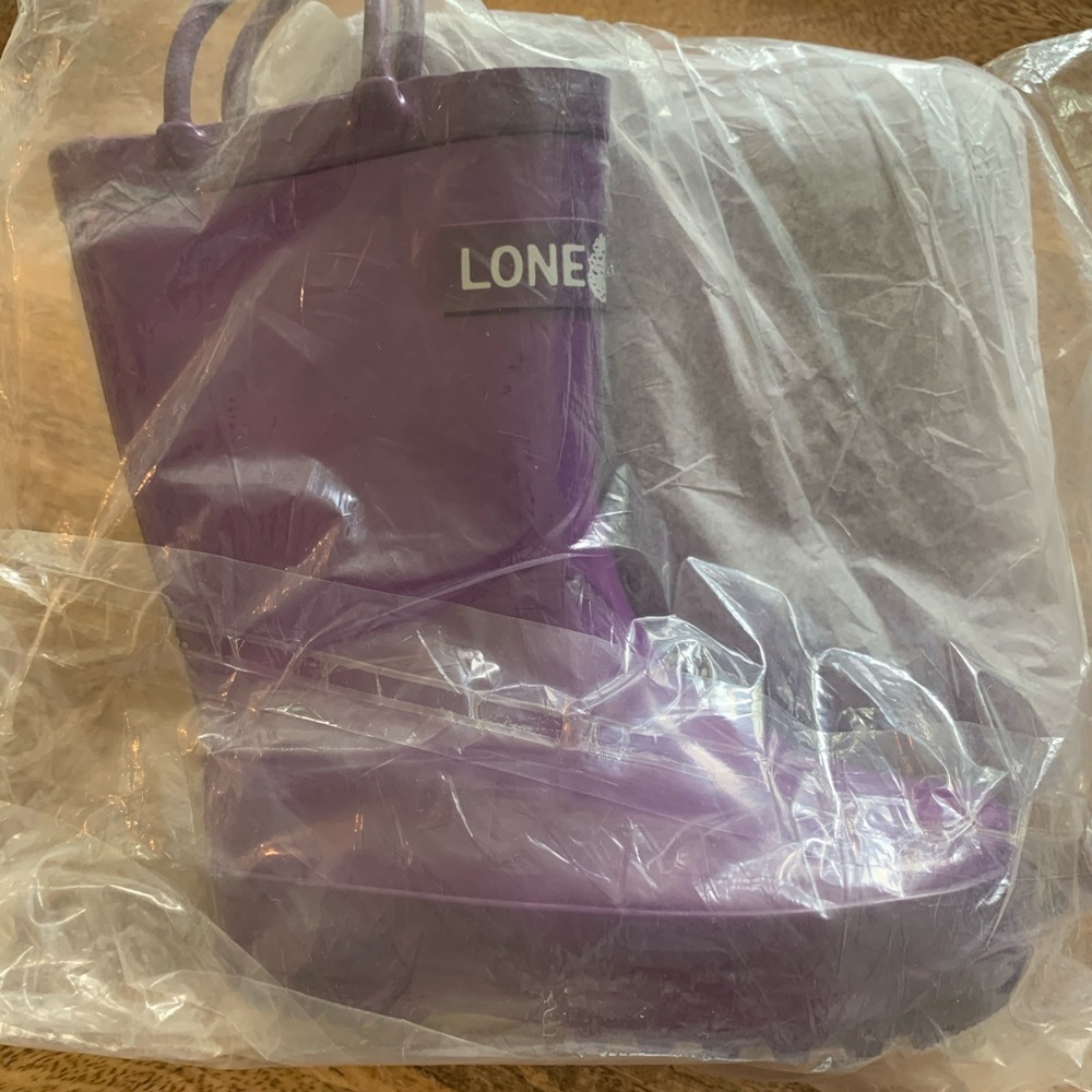 Lone Cone toddler girls rain boots.NWT.